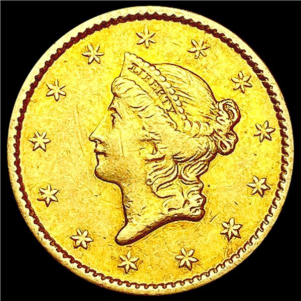 1850 Rare Gold Dollar CLOSELY UNCIRCULATED