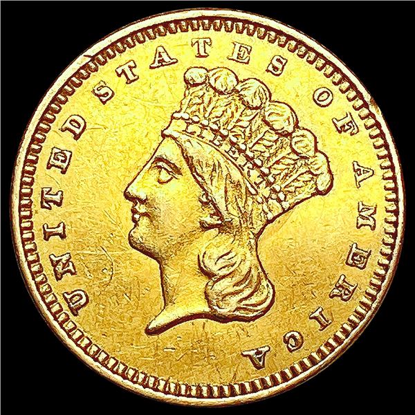 1862 Rare Gold Dollar HIGH GRADE