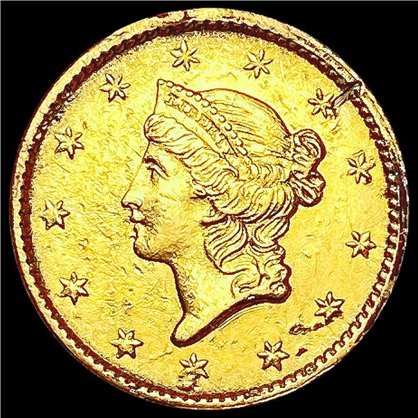 1852 Rare Gold Dollar UNCIRCULATED