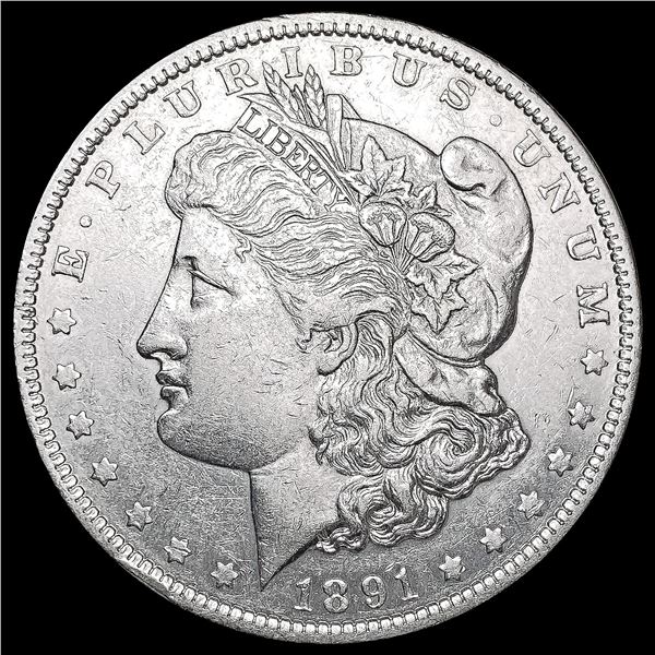 1891-O Morgan Silver Dollar NEARLY UNCIRCULATED