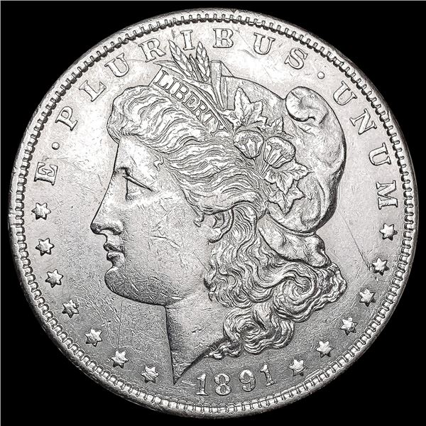 1891-S Morgan Silver Dollar CLOSELY UNCIRCULATED