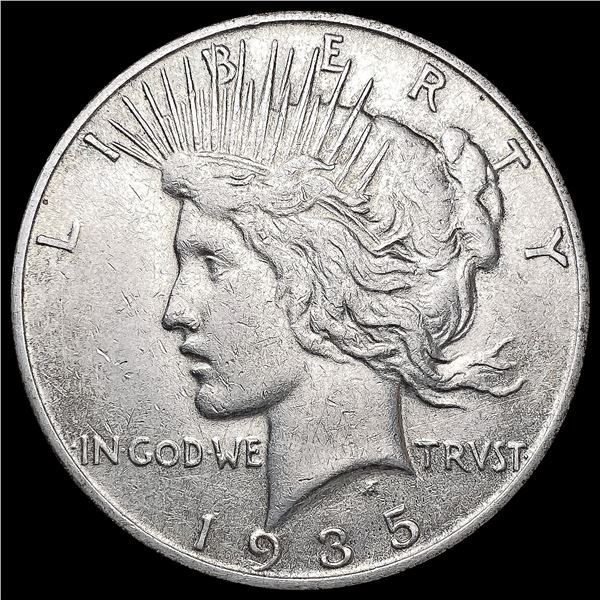 1935-S Silver Peace Dollar CLOSELY UNCIRCULATED
