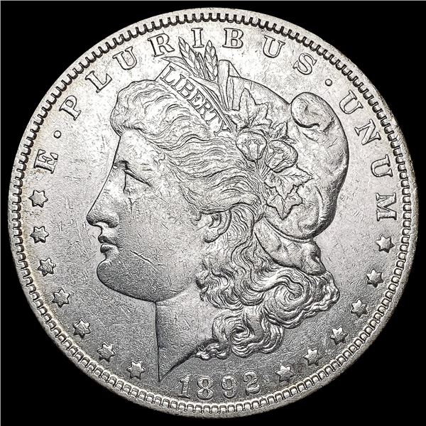 1892-O Morgan Silver Dollar CHOICE AU