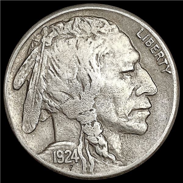 1924-S Buffalo Nickel LIGHTLY CIRCULATED