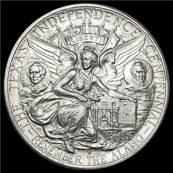 1937-S Texas Half Dollar GEM BU