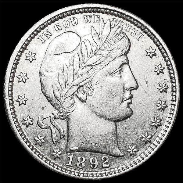1892 Barber Quarter UNCIRCULATED