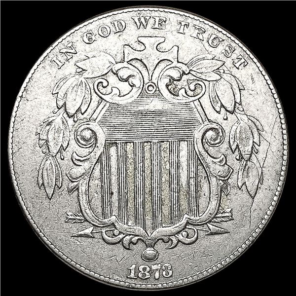 1873 Shield Nickel CLOSELY UNCIRCULATED