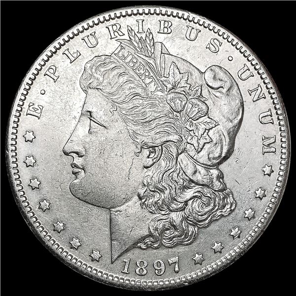 1897-S Morgan Silver Dollar CLOSELY UNCIRCULATED