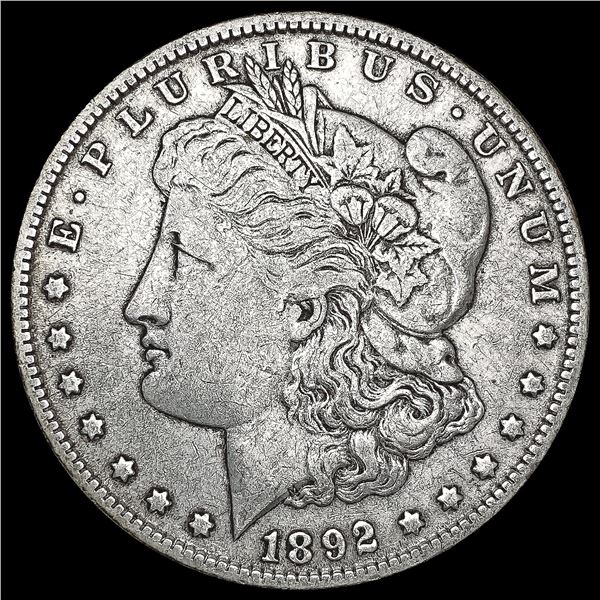 1892-O Morgan Silver Dollar LIGHTLY CIRCULATED