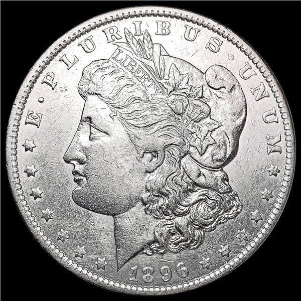 1896-O Morgan Silver Dollar NEARLY UNCIRCULATED