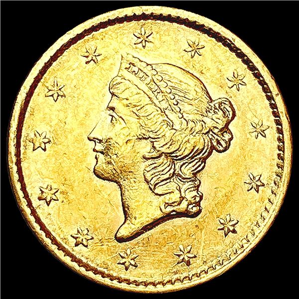 1853 Rare Gold Dollar UNCIRCULATED