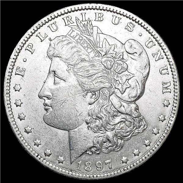 1897-O Morgan Silver Dollar CLOSELY UNCIRCULATED