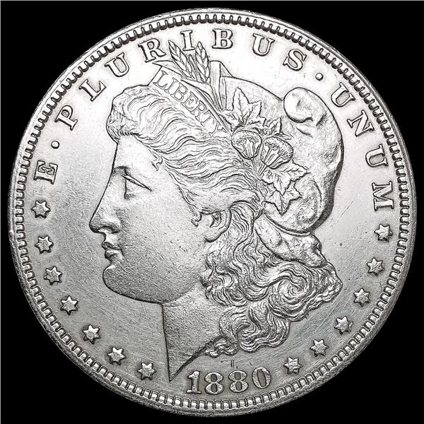 1880-CC Morgan Silver Dollar CLOSELY UNCIRCULATED