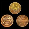 Image 1 : [3] 1863-1864 Civil War Tokens HIGH GRADE