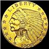 Image 1 : 1908 $2.50 Gold Quarter Eagle NEARLY UNCIRCULATED