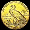 Image 2 : 1908 $2.50 Gold Quarter Eagle NEARLY UNCIRCULATED