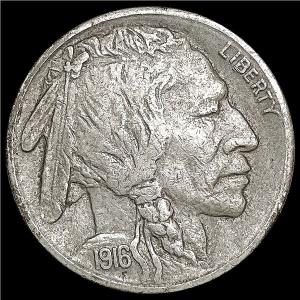 1916-S Buffalo Nickel LIGHTLY CIRCULATED