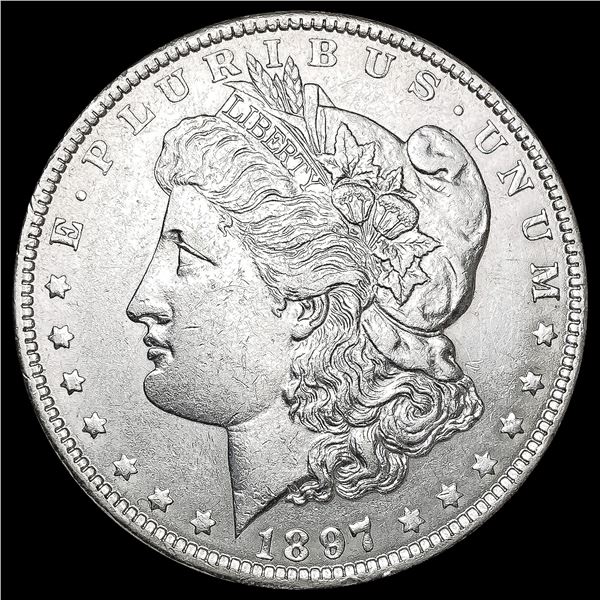 1897-O Morgan Silver Dollar CLOSELY UNCIRCULATED
