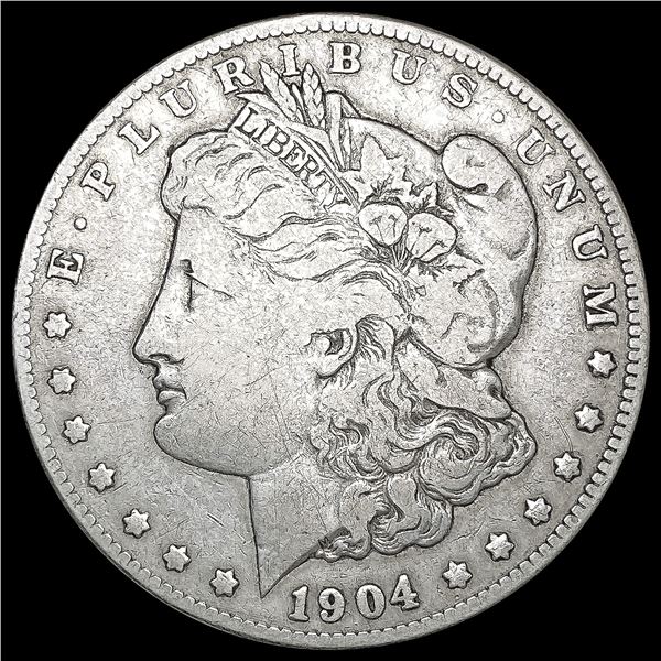 1904-S Morgan Silver Dollar NICELY CIRCULATED