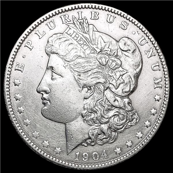 1904 Morgan Silver Dollar CLOSELY UNCIRCULATED