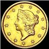Image 1 : 853 Rare Gold Dollar CLOSELY UNCIRCULATED