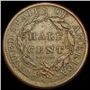 Image 2 : 1809 / 8 Classic Head Half Cent NICELY CIRCULATED