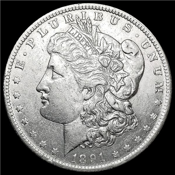 1891-O Morgan Silver Dollar CLOSELY UNCIRCULATED