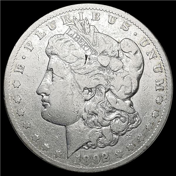 1892-CC Morgan Silver Dollar NICELY CIRCULATED