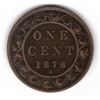 Image 1 : 1876 Canada Large One Cent