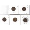 Image 2 : FIVE Canada One Cent,  1922, 1922, 1923, 1925 and 1926