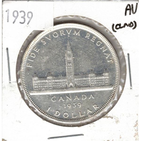 1939 Canada Silver Dollar