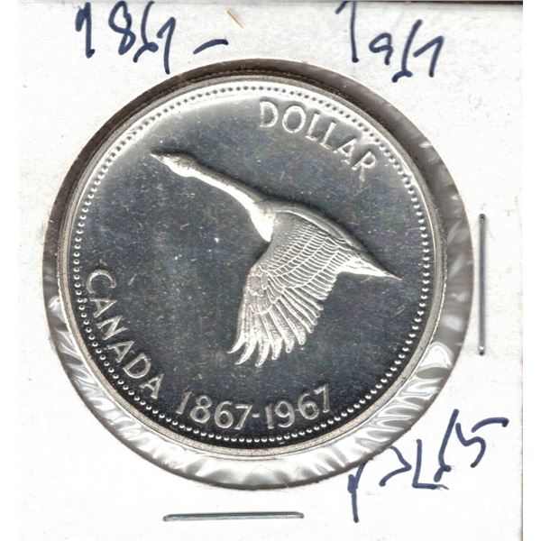 1967 Canada Silver Dollar