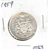 1959 Canada 50 Cent Coin