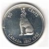 1967 Canada 50 Cent Coin