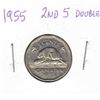 1955 5 cents