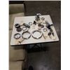 Image 1 : LOT OF SKF MACHINING NUTS, GAUGES, RING SET, VALVES AND MORE