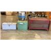 Image 2 : INDUSTRIAL METAL 1 DRAWER, METAL TOOLBOX AND METAL CASH BOX