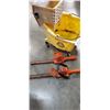 Image 2 : MOP BUCKET AND WRINGER, AND 2 ELECTRIC CHAINSAWS