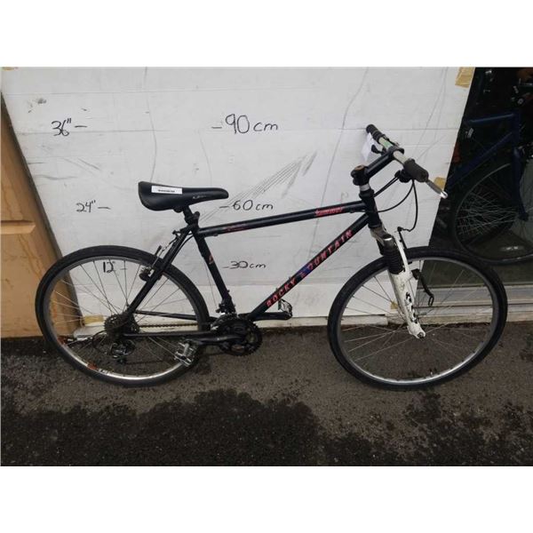 BLACK ROCKY MOUNTAIN BIKE