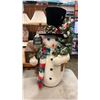 Image 2 : 26 INCH ANIMATED BOY AND GIRL, AND 26 INCH SNOWMAN FIGURE