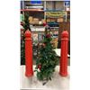 Image 1 : LIGHT UP 3FT CHRISTMAS TREE, AND 2 LIGHT UP PILLARS