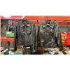 Image 2 : 4 LADIES SIZE SMALL LEATHER JACKETS