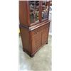 Image 3 : 2 DOOR MAHOGANY FINISH CABINET BUILT BY ANTHES- BAETZ