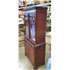 Image 7 : 2 DOOR MAHOGANY FINISH CABINET BUILT BY ANTHES- BAETZ