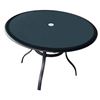 Image 1 : AS NEW MY PATIO RAVELLO FOLDING DARK GREY DINING TABLE - RETAIL $299