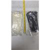 Image 6 : 600 NEW ZAP STRAPS - SIZES 16", 14", 12" , 8", AND  2PKS 6"   ALL PACKS OF 100