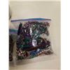 Image 3 : 2 LARGE BAGS OF JEWELLERY AND JAR OF PINS