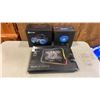 Image 1 : LOT OF KLIM GAMING ACCESSORIES - LAPTOP COOLER AND 2 BOOMBOXES