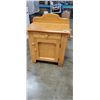 Image 1 : PINE WASHSTAND CABINET