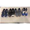 Image 1 : MENS SIZE 7 NIKE JORDANS AND 3 PAIRS SIZE 10 ADIDAS BUSENITZ SHOES